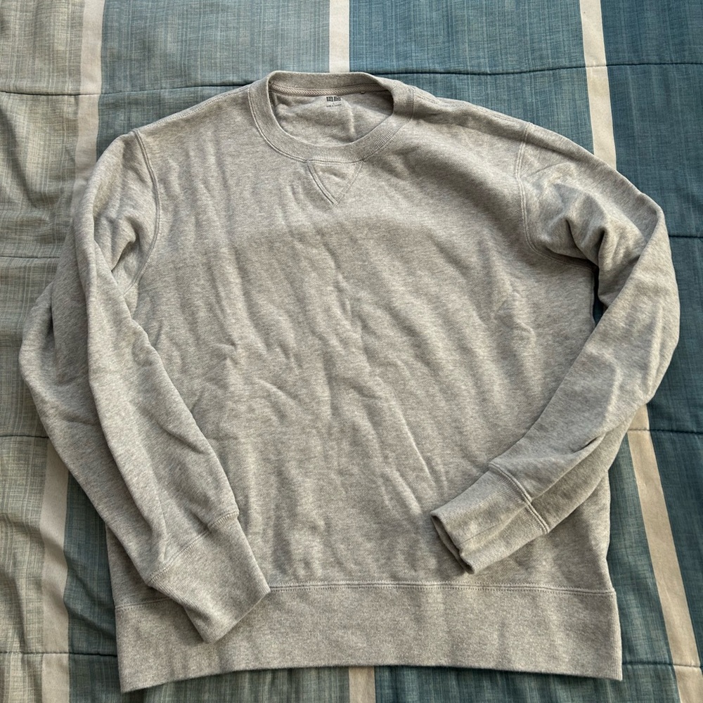 Uniqlo Grey Sweatshirt, Men’s Large